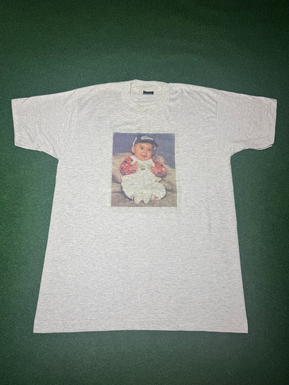 Baby Boy Graphic T Shirt Vintage 90s Large Infant Adult Shirt Funny Newborn